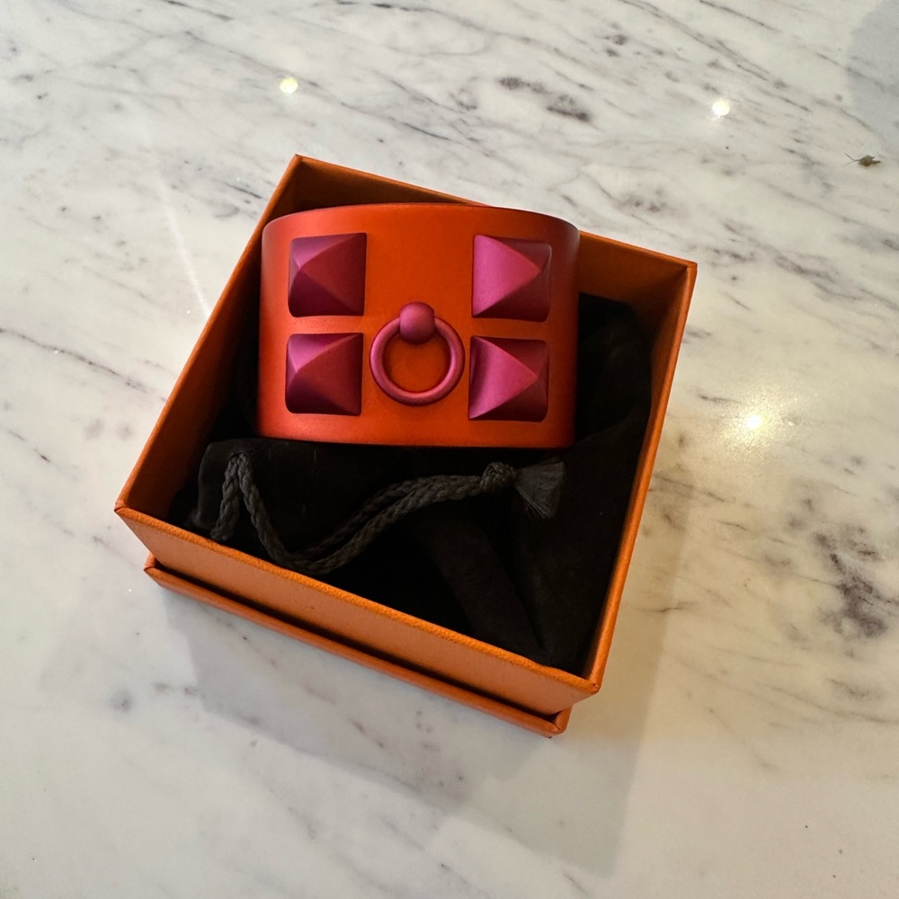 Authentic New Hermes CDC Sunset Aluminum bracelet